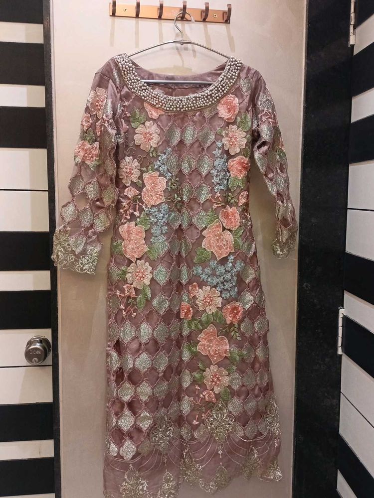 full Moti work Pakistani suit