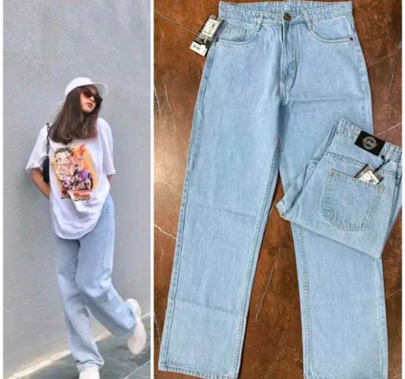 Straight Leg Womens Jeans