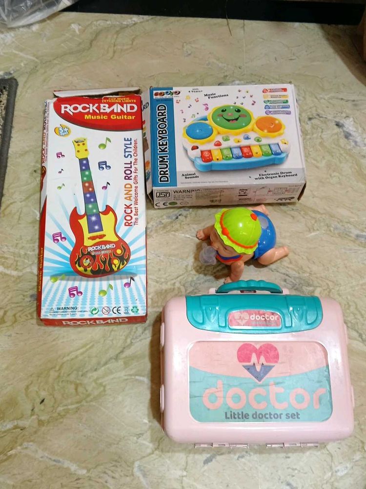 Kids Musical Instrument Toys Lot all work