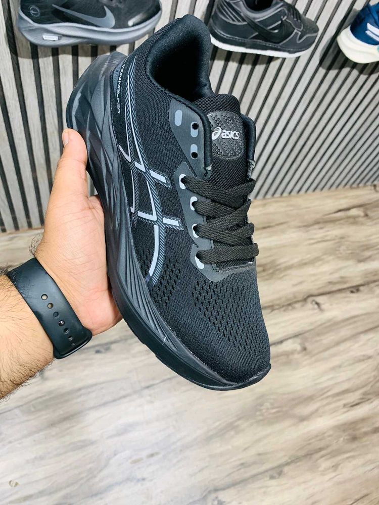 Asics Black Running Shoes