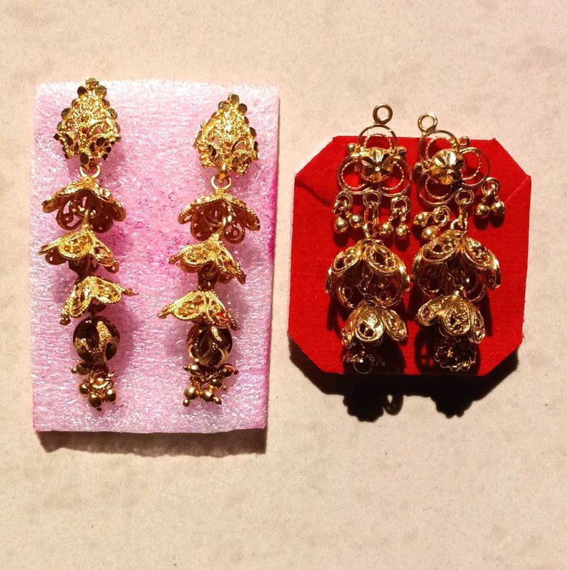 Elegant Gold Earrings