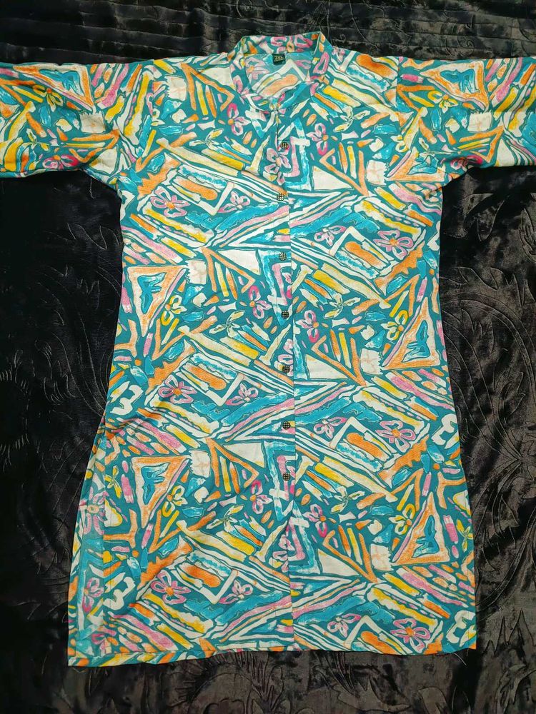 Abstract printed Dress