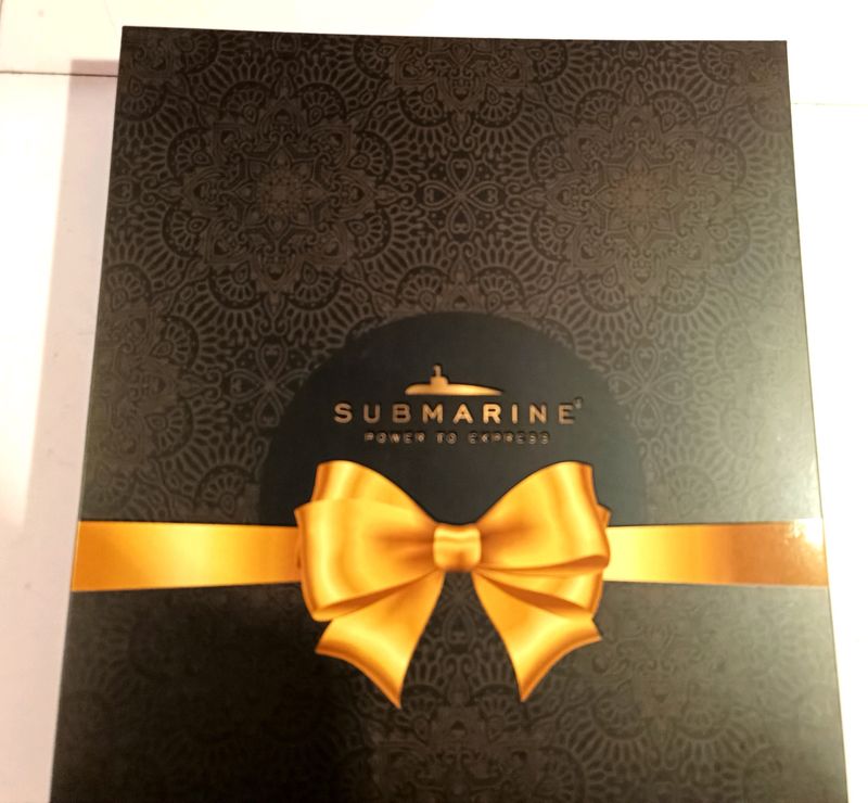 Submarine Diary and Pen Combo Set