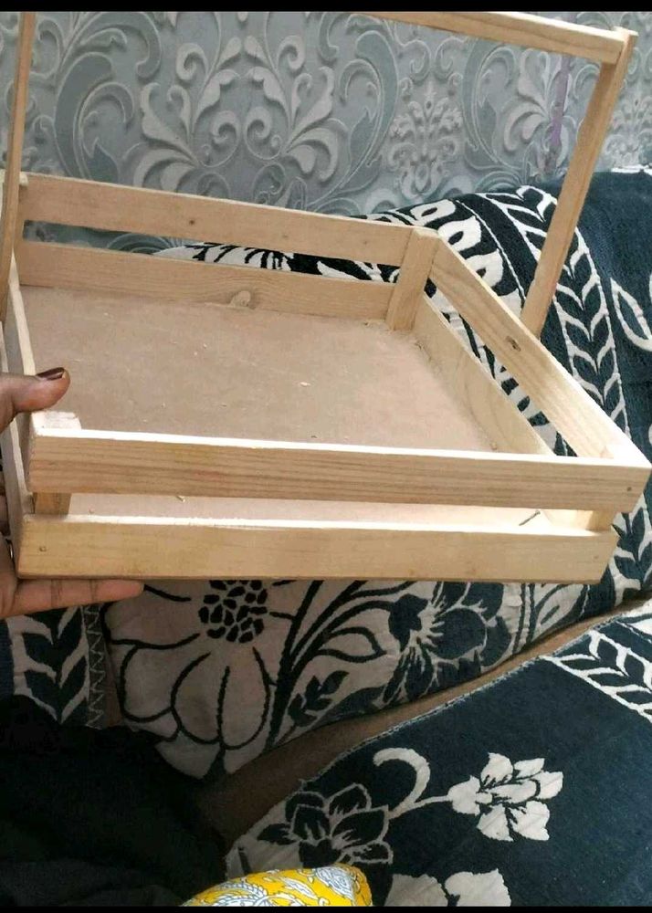 Wooden Storage Tray