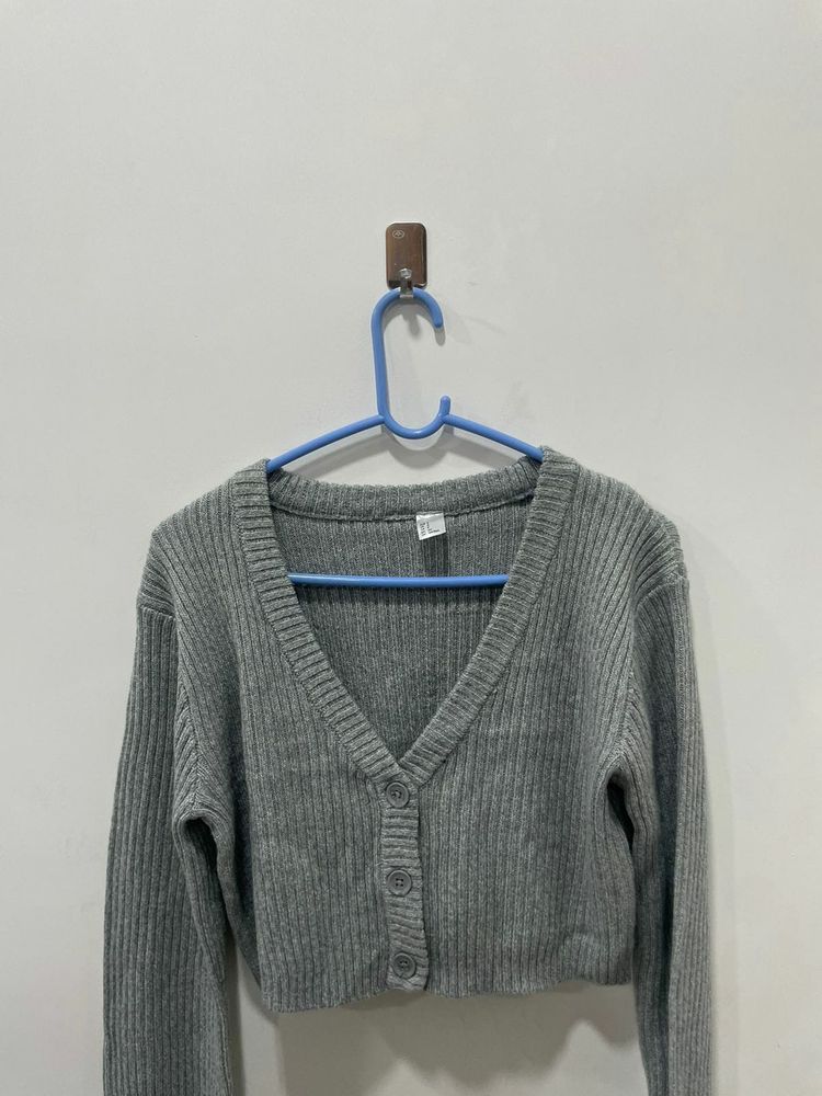 H&amp;M Grey Cardigan