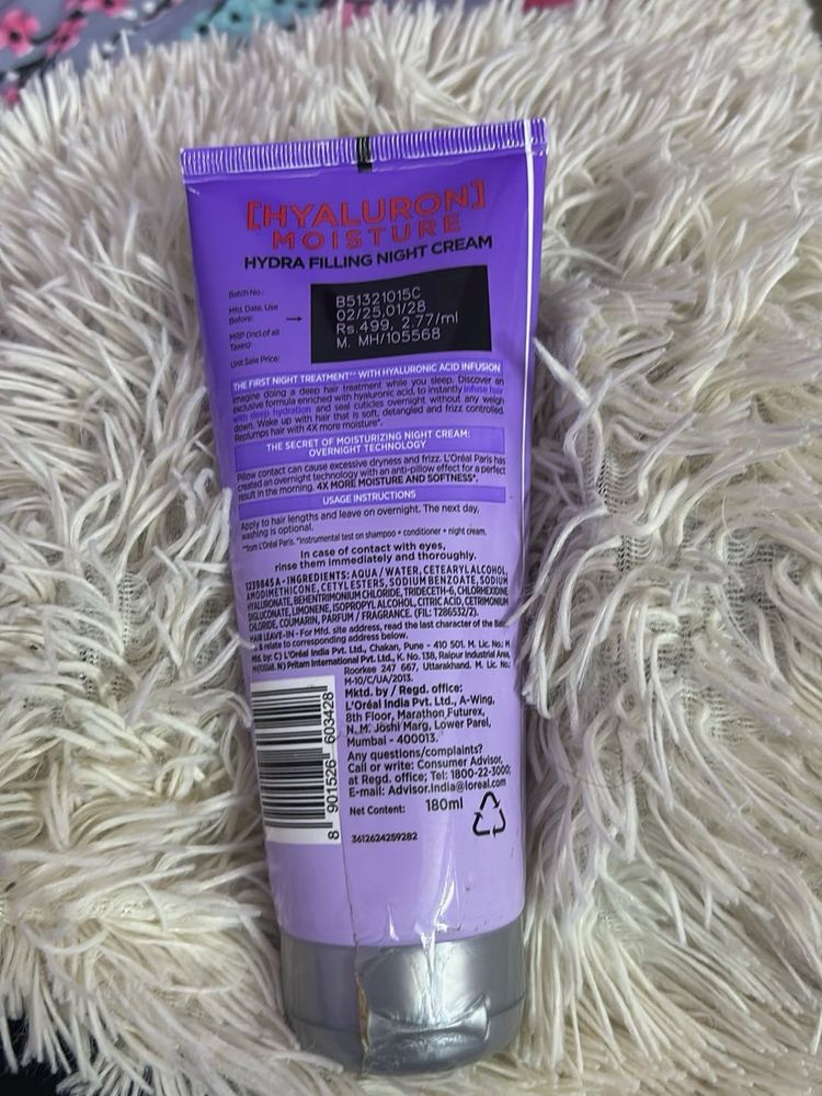 L'Oreal Hyaluron Moisture Night Cream