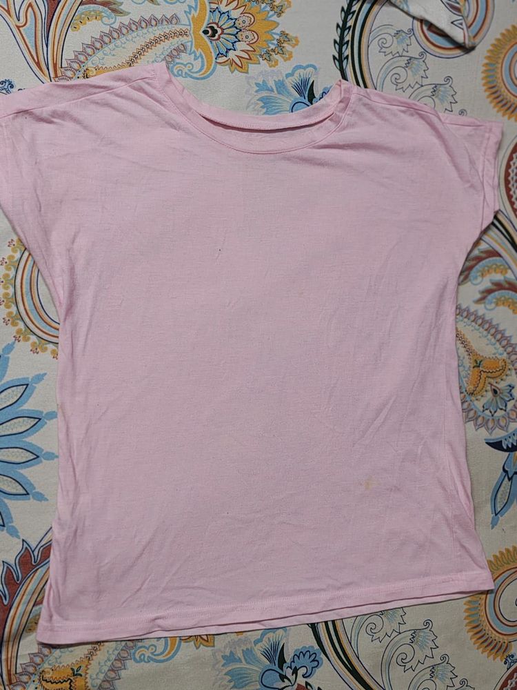 Pink Basic T-Shirt