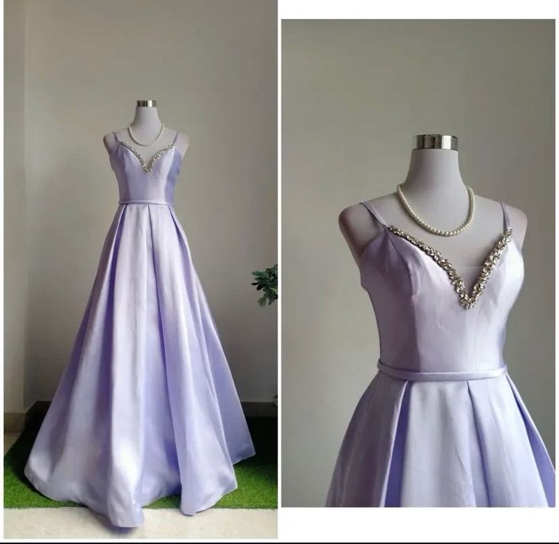 Lilac Ball Gown