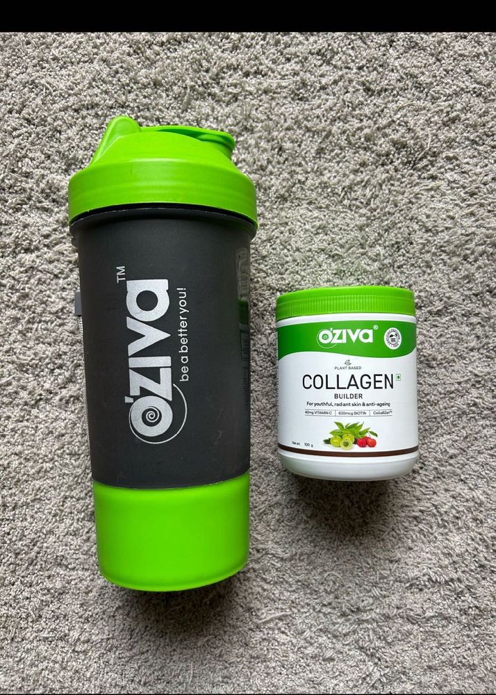 Oziva Collagen And Shaker