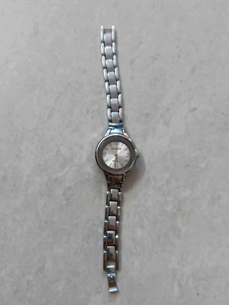 Silver Geneva Watch