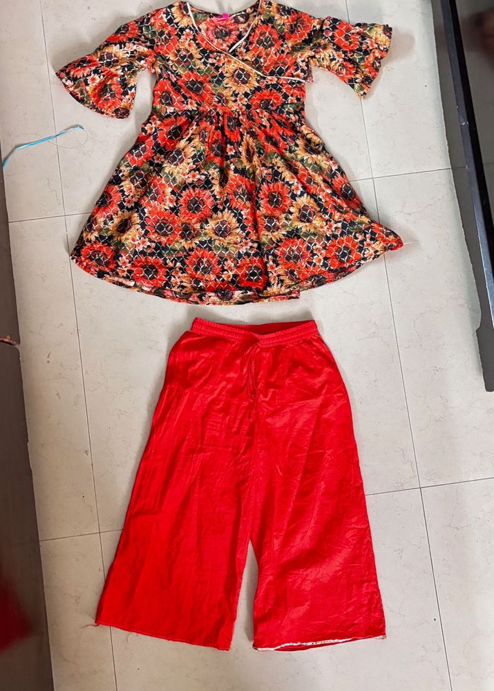 BIBA Ethnic Kurta Set