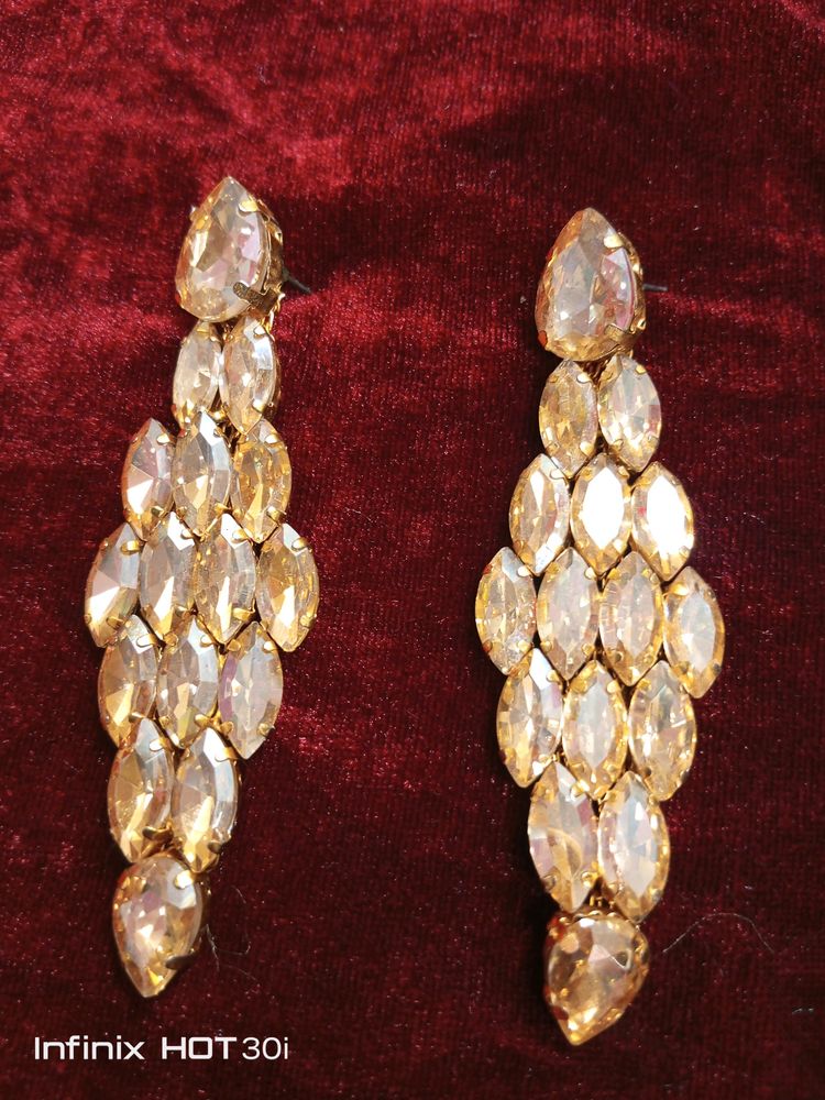 Big Diamond Earrings