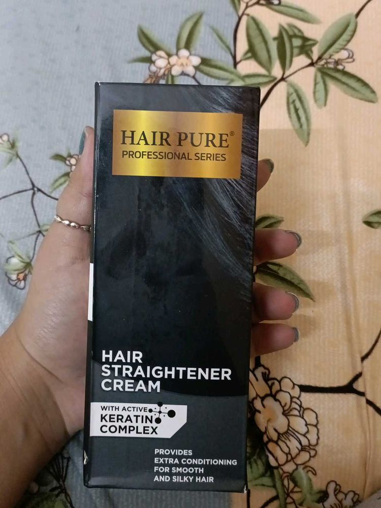 Hair Pure Straightener Cream