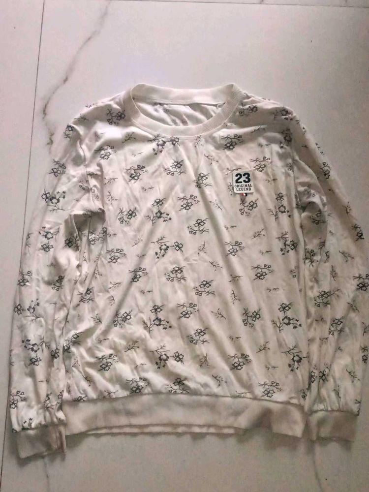 Floral Print Long Sleeve Top