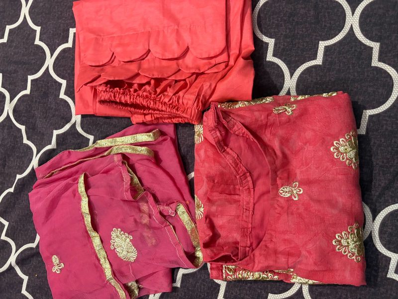 Embroidered Kurta Set