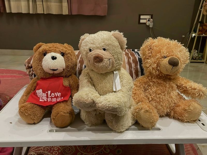 Cute Teddy Bear Trio