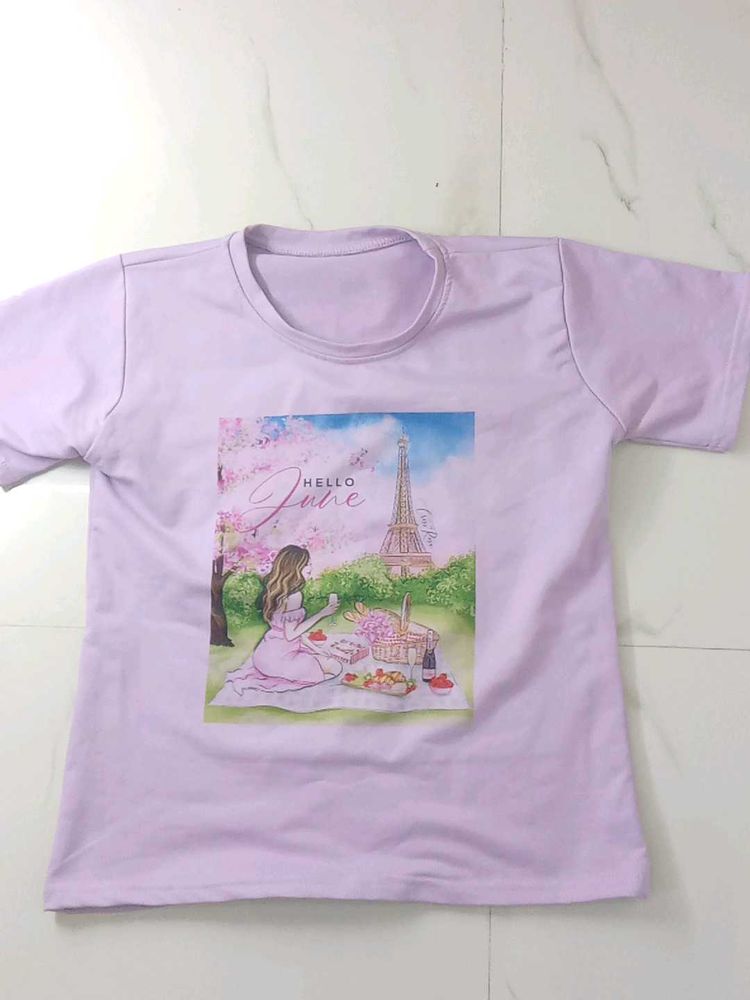 Paris Scene Graphic Tee