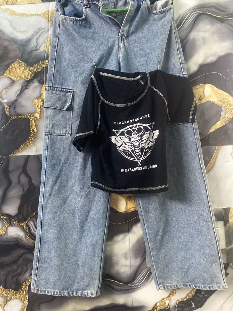 Combo Of Jeans And Top For Women