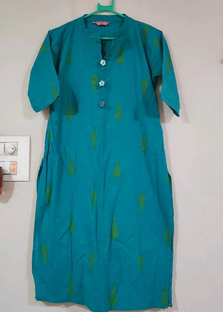 Leaf Print Kurti