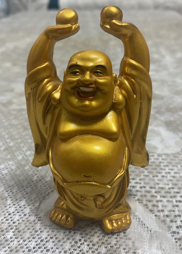 Golden Lord Buddha Idol