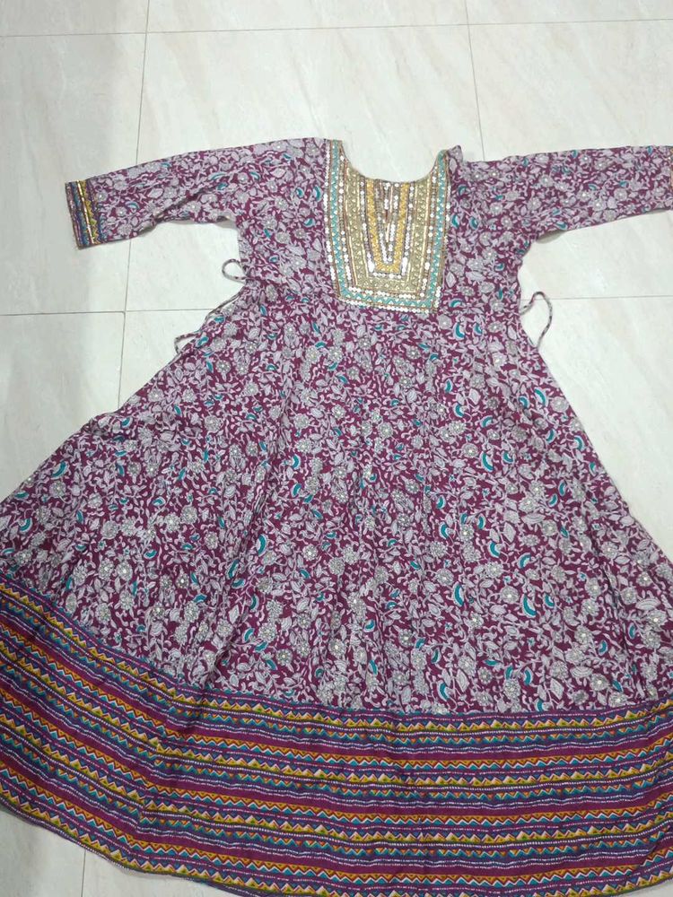 Beautiful Printed Long Dress