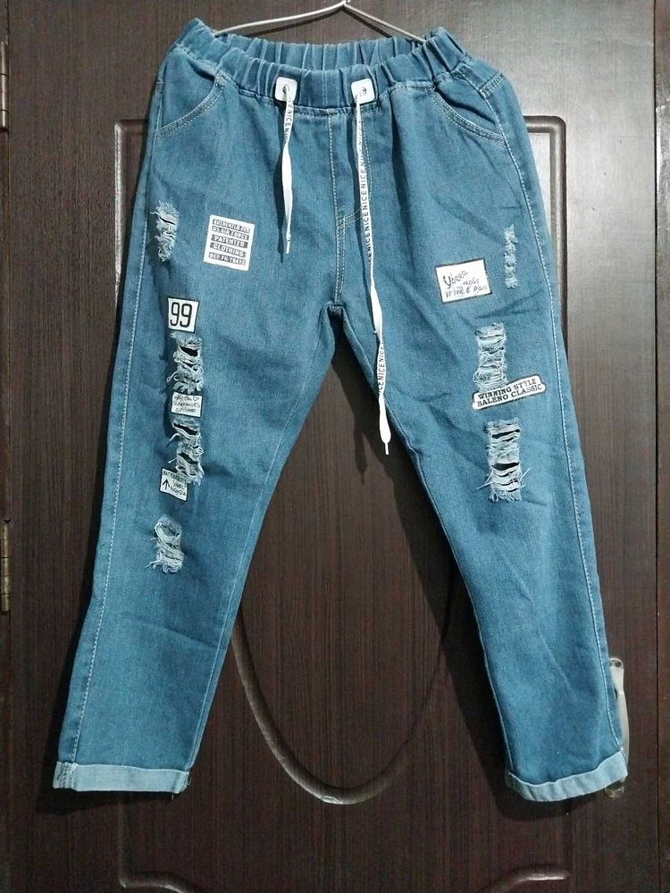 Denim Joggers