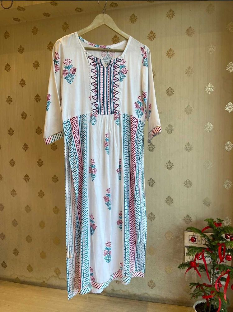 Cotton Kurta /Top With Freebie 🎁