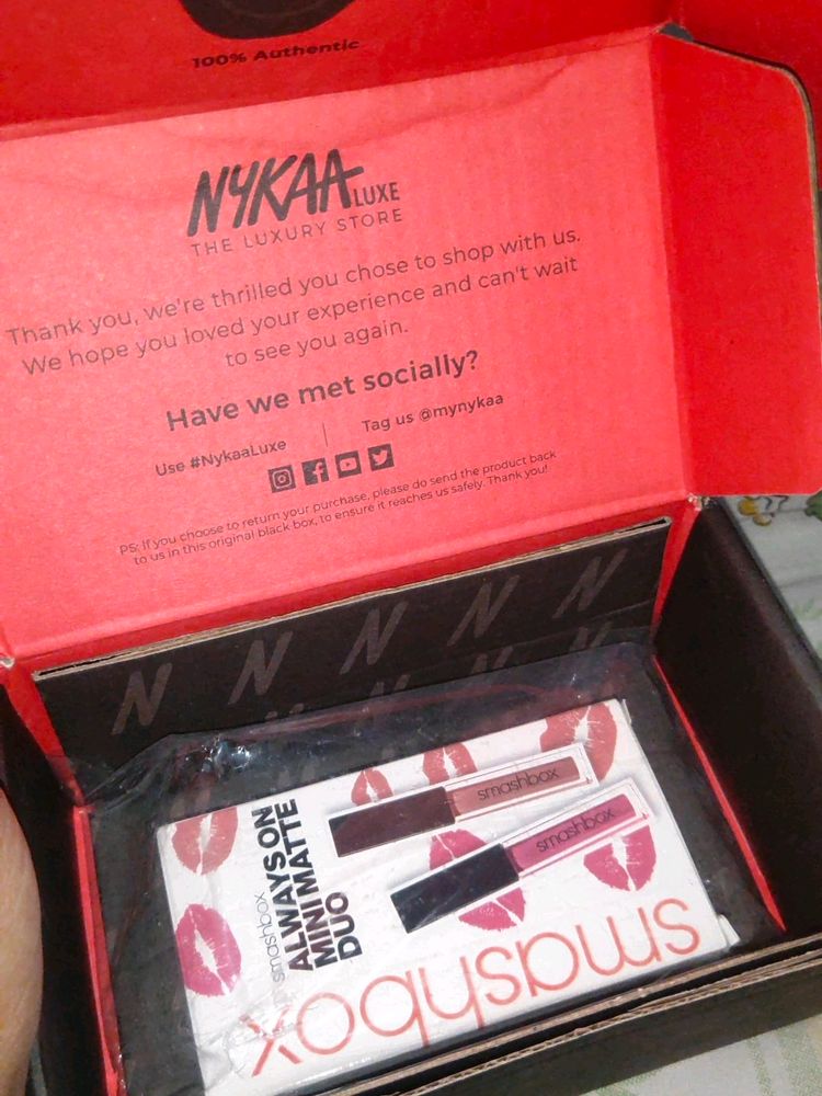 Combo Smashbox Lipsticks