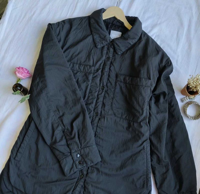 8 Seconds Quilted Black Coat