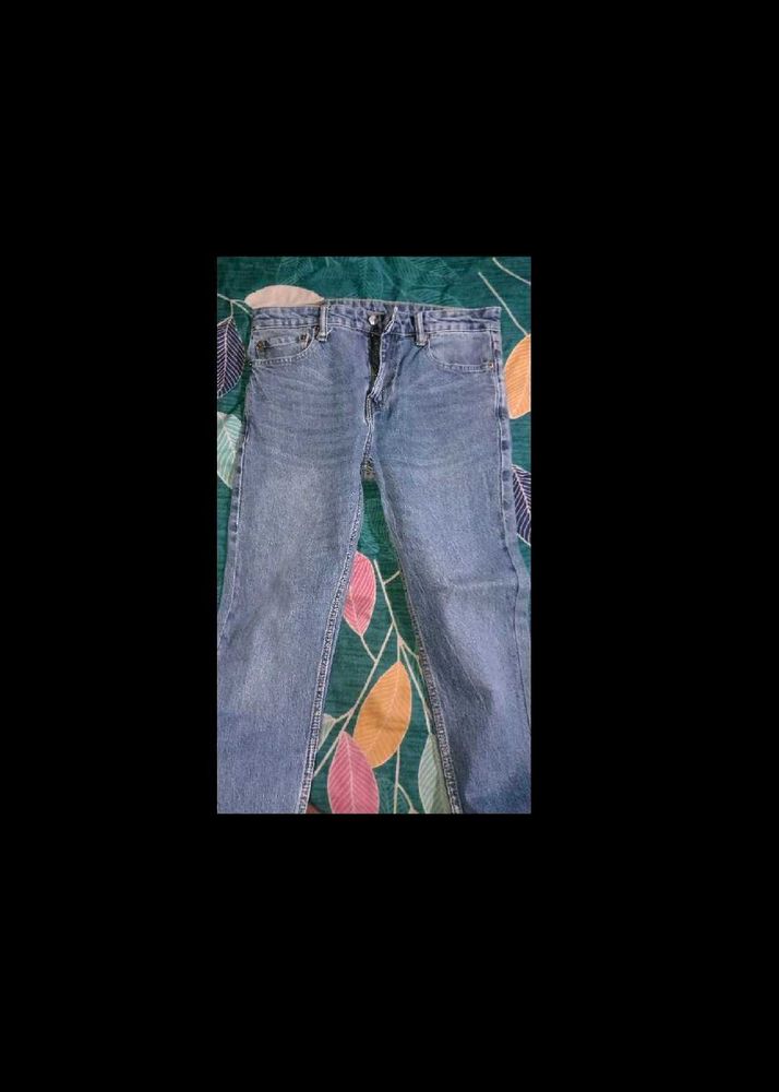 Light Wash Denim Jeans