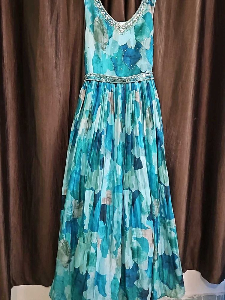 Sleeveless Gown Dress