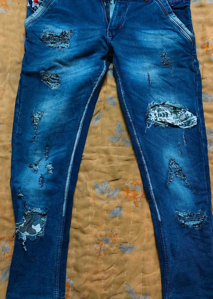 Boys Branded Jeans In New Condition