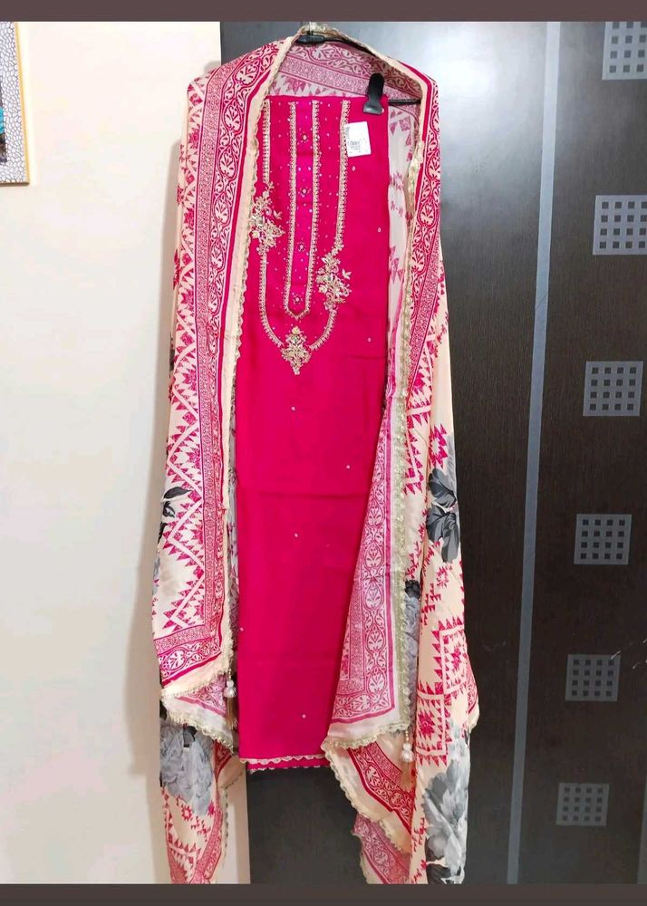 Elegant Pink Kurta Set