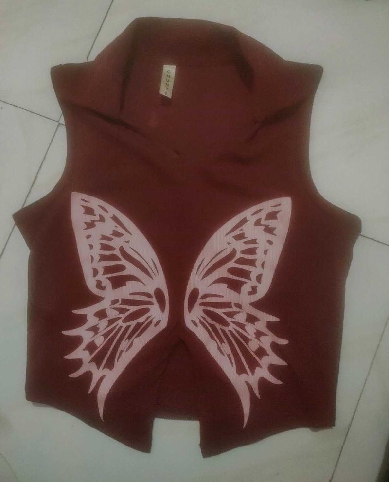 Butterfly Graphic Top