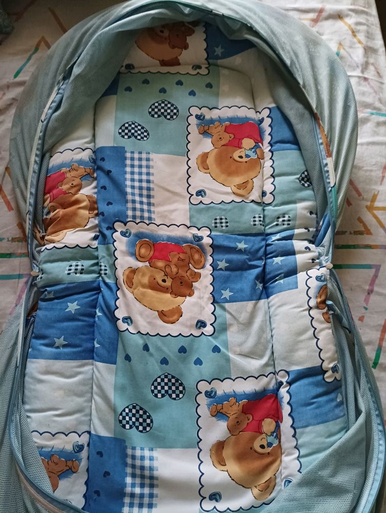 Infant mosquito net bed for upto 12 months old