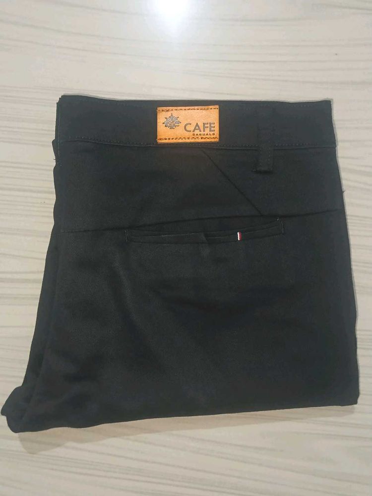 Black Casual Trousers