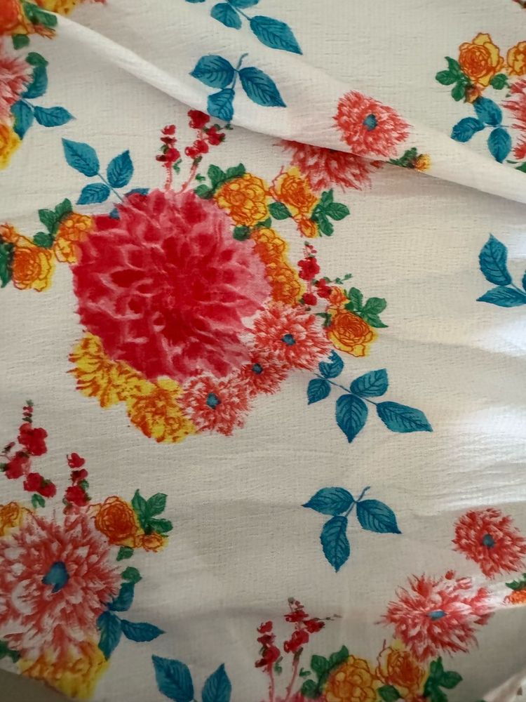 Flower Print Duppata