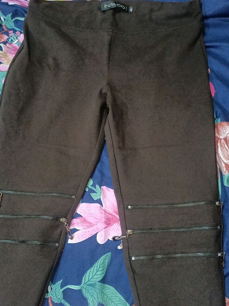 XL Brown Strechable Jegging 🤎