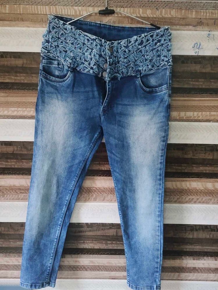 Stylish Blue Denim Jeans