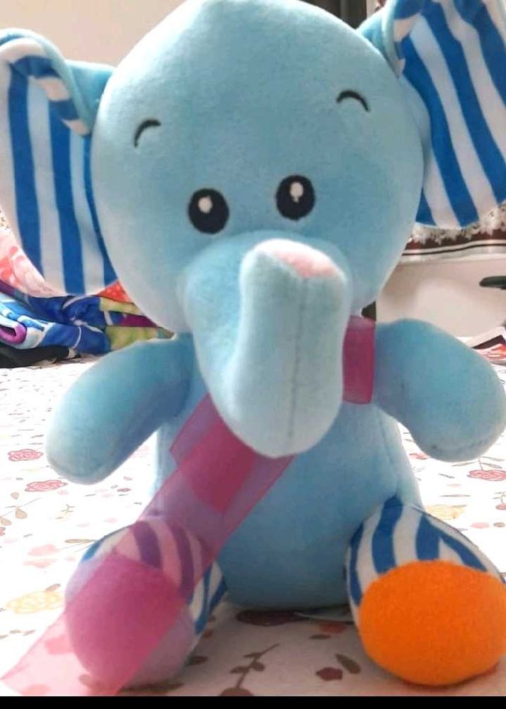 Elephant Soft Toy Stuffed Animal 22 Cm Kids Babies