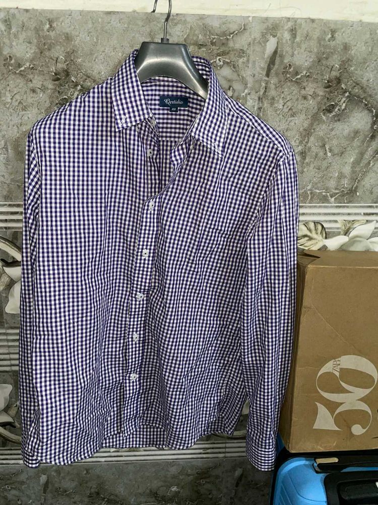 Gingham Checkered Shirt