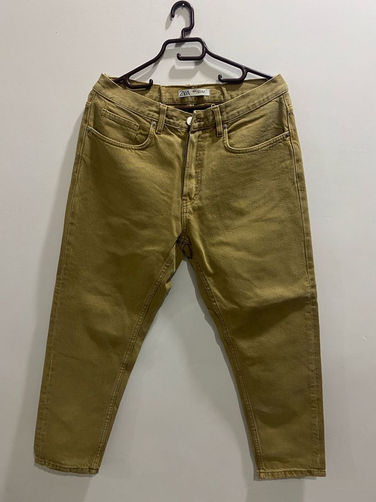 Zara Original Carrot Fit, Jeans