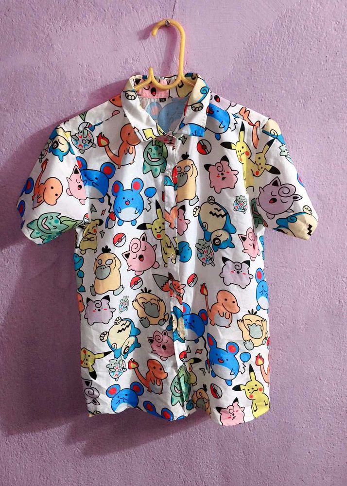 Pokemon Print Shirt🩷✨
