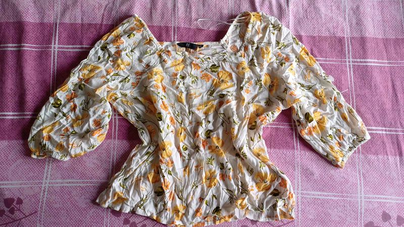 Floral Print Top