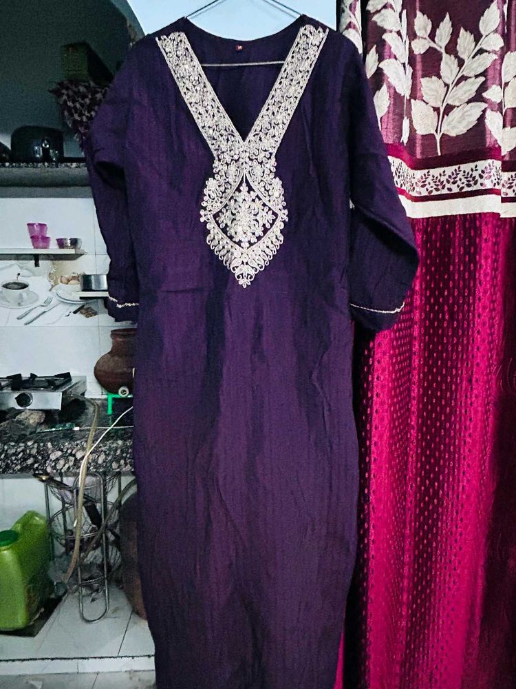 Long Wedding Designer Suit Set Kurti