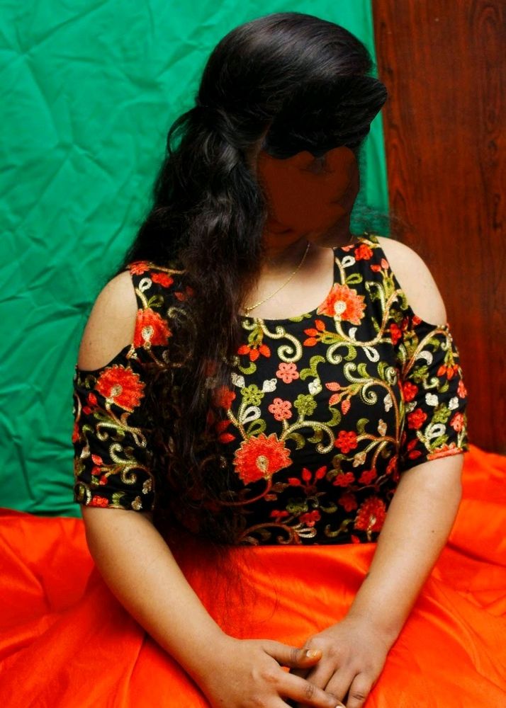 Beautiful Red Colour Long Dress