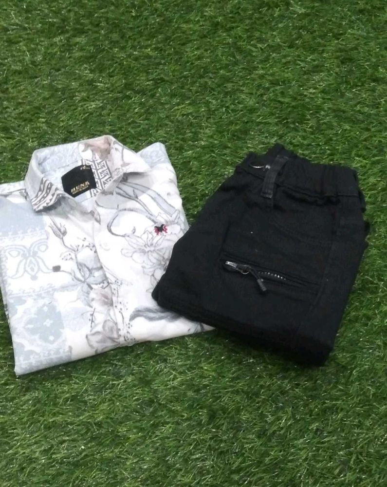 Kids Shirt&amp;jogger Pant Set