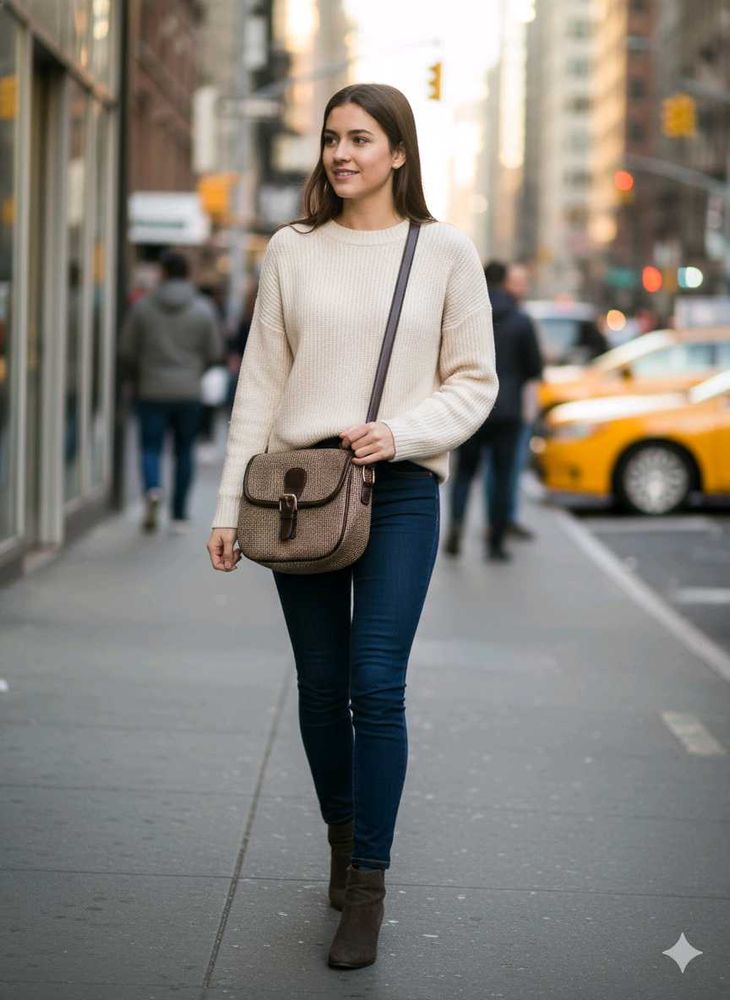 brand new knitted style sling never used with tag