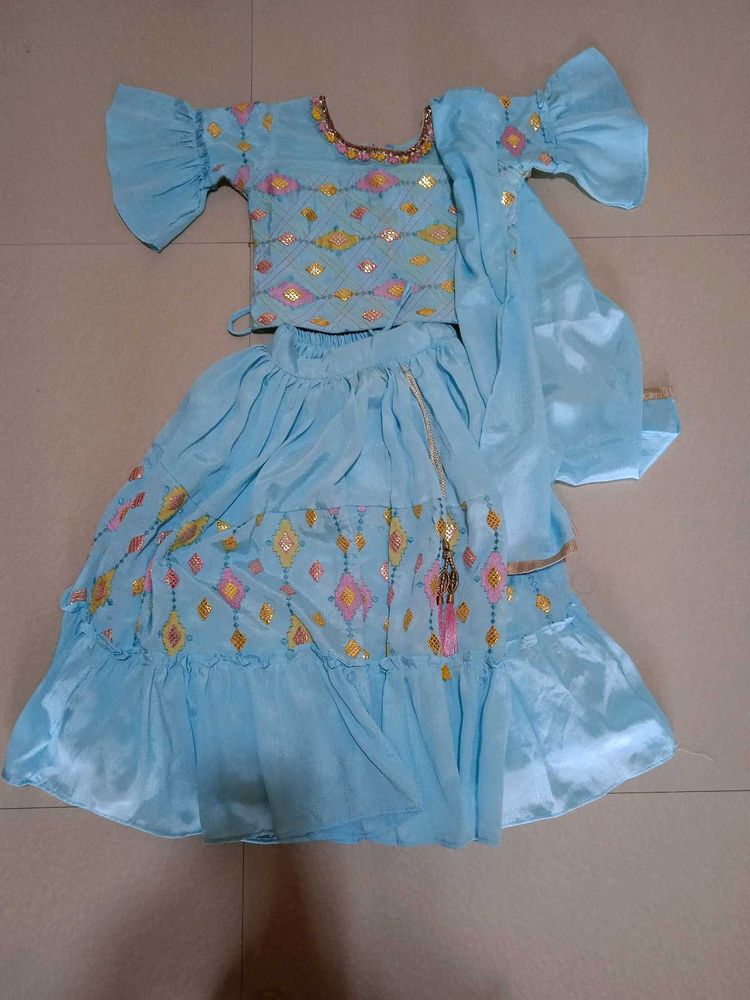 Girls Lehenga Choli Set