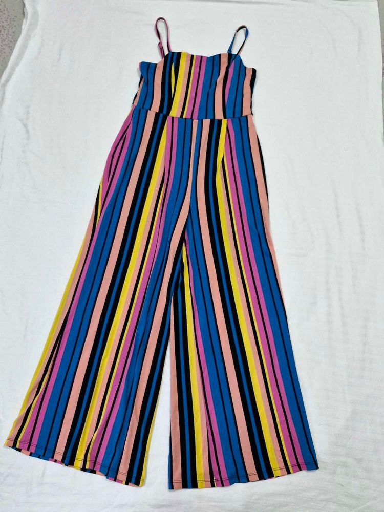 Striped Jumpsuit